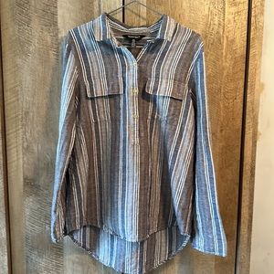 Ellen Tracey - Striped Blouse, size M